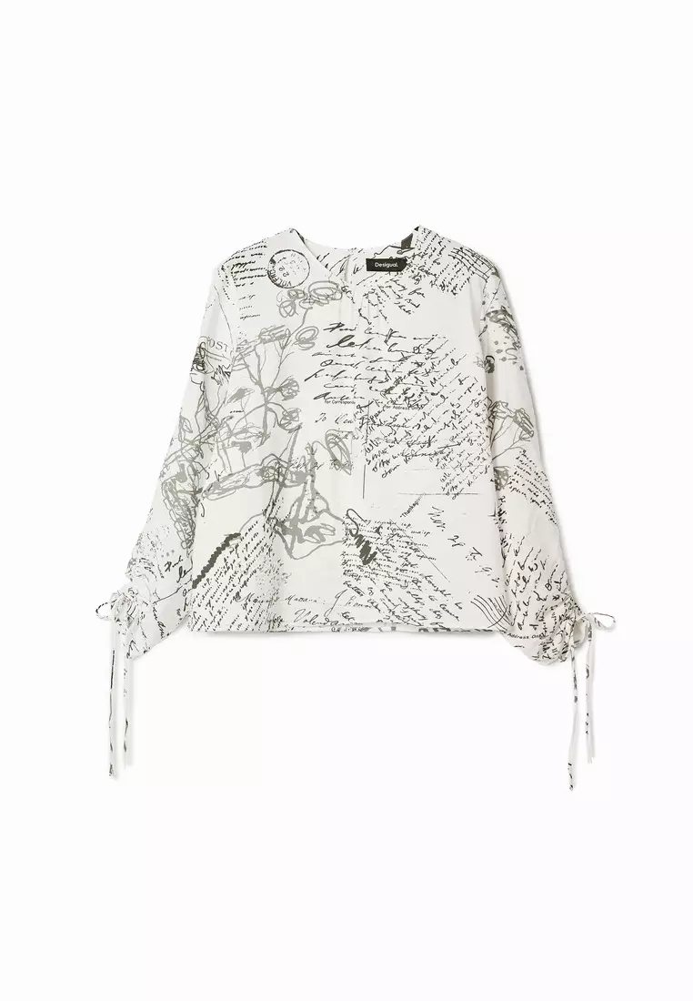 Women Clothes Body Blouse Donna Desigual Design Colorato E