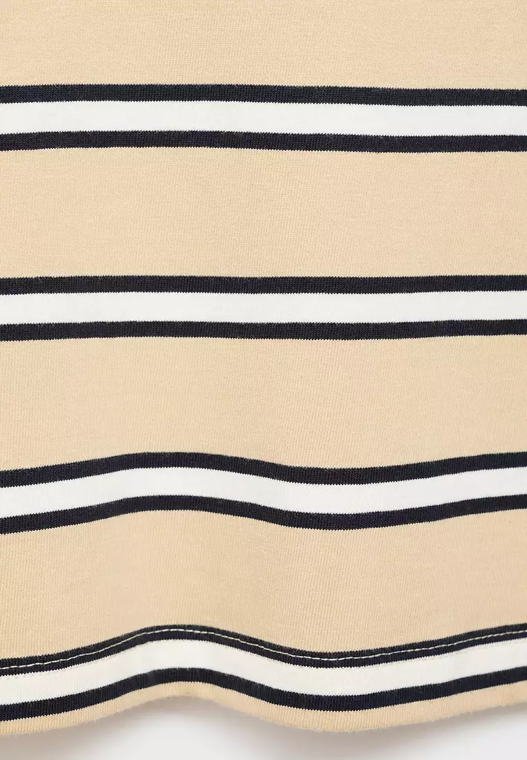 Striped Cotton T-Shirt