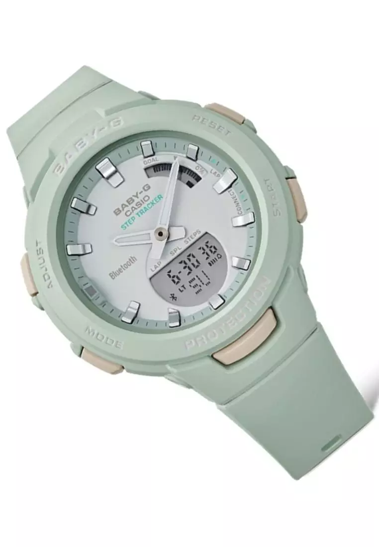 Baby-g Digital Analog Smartphone Link Watch BSA-B100CS-3A
