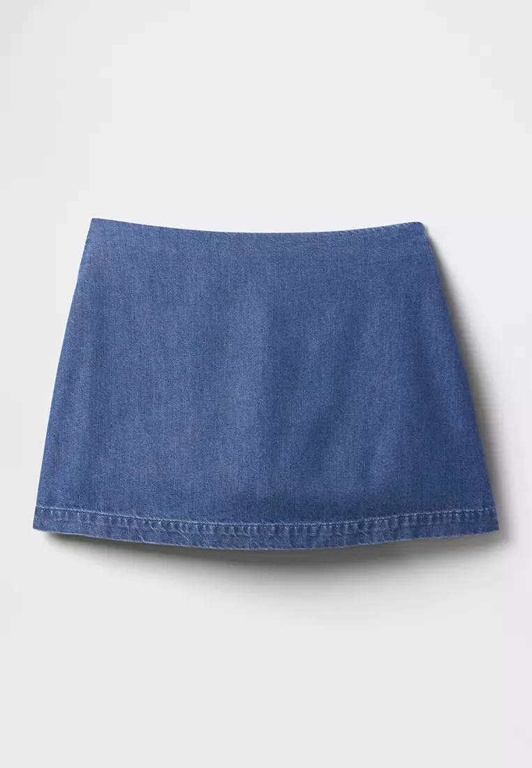 UltraSoft Denim Skort