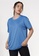 CROWN blue Round Neck Drifit T-Shirt 9C2C3AA02F47CBGS_2