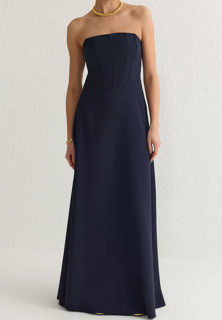 Strapless Maxi Dress