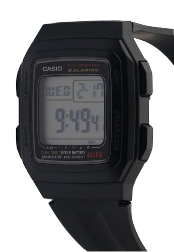 Jual Casio Unisex Digital Watches F 201WA 1ADF Original 