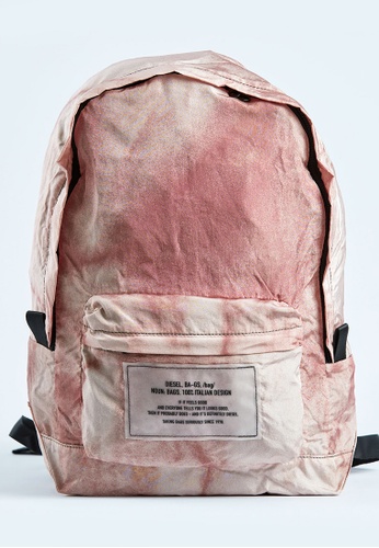 Diesel red BAPAK - backpack CD82FAC50D61D4GS_1