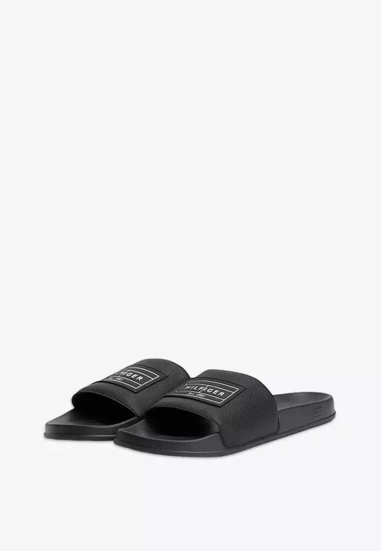 Jual Tommy Hilfiger Tommy Hilfiger - Logo Patch Contoured Footbed Pool ...