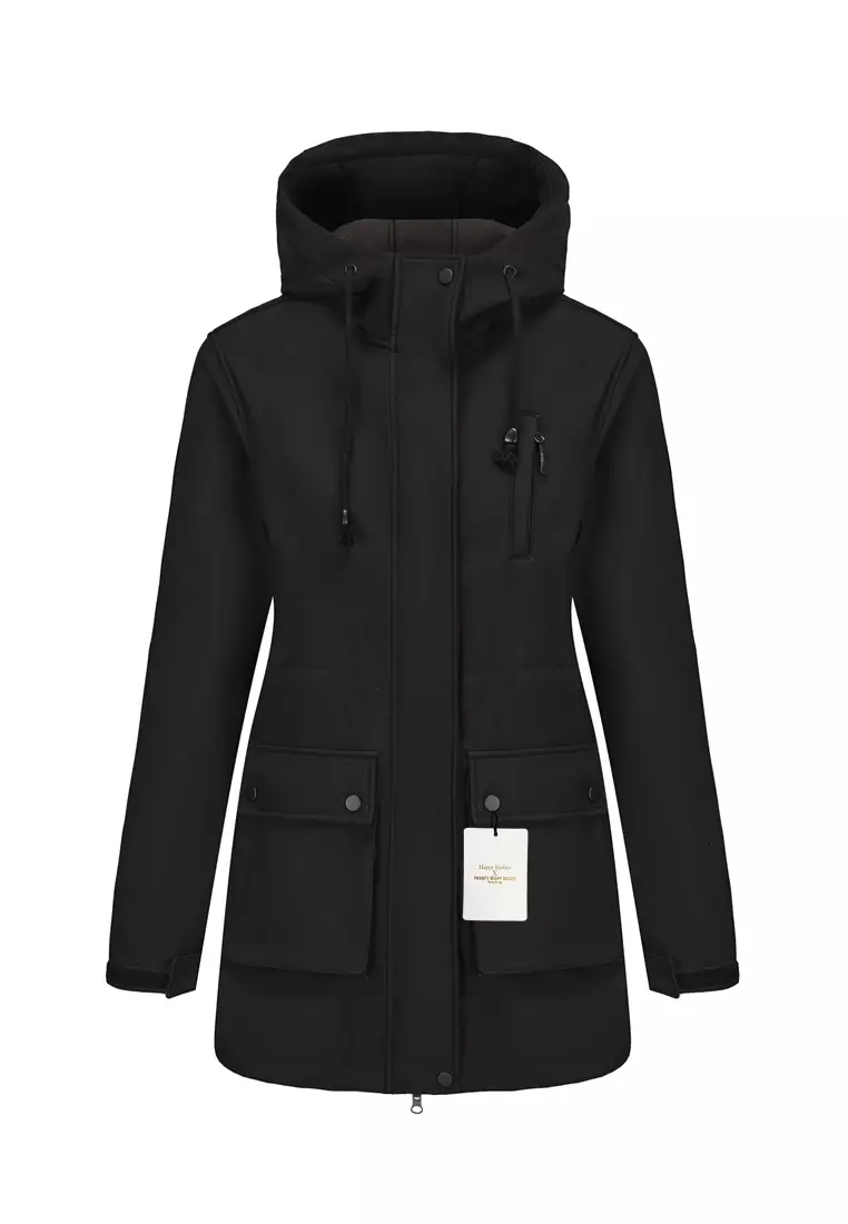 Waterproof Hood Trench Coat AD-M25F598