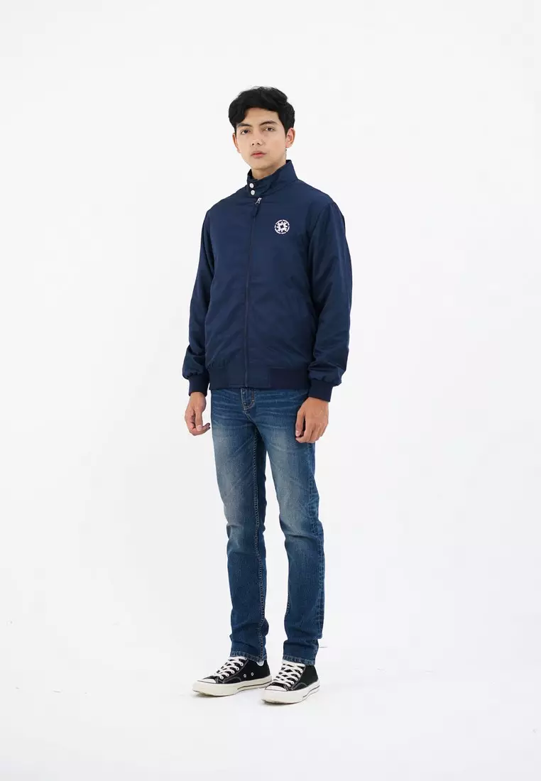 3Second Men's Bomber Jacket Regular Fit Taslan Arna OL-C041224