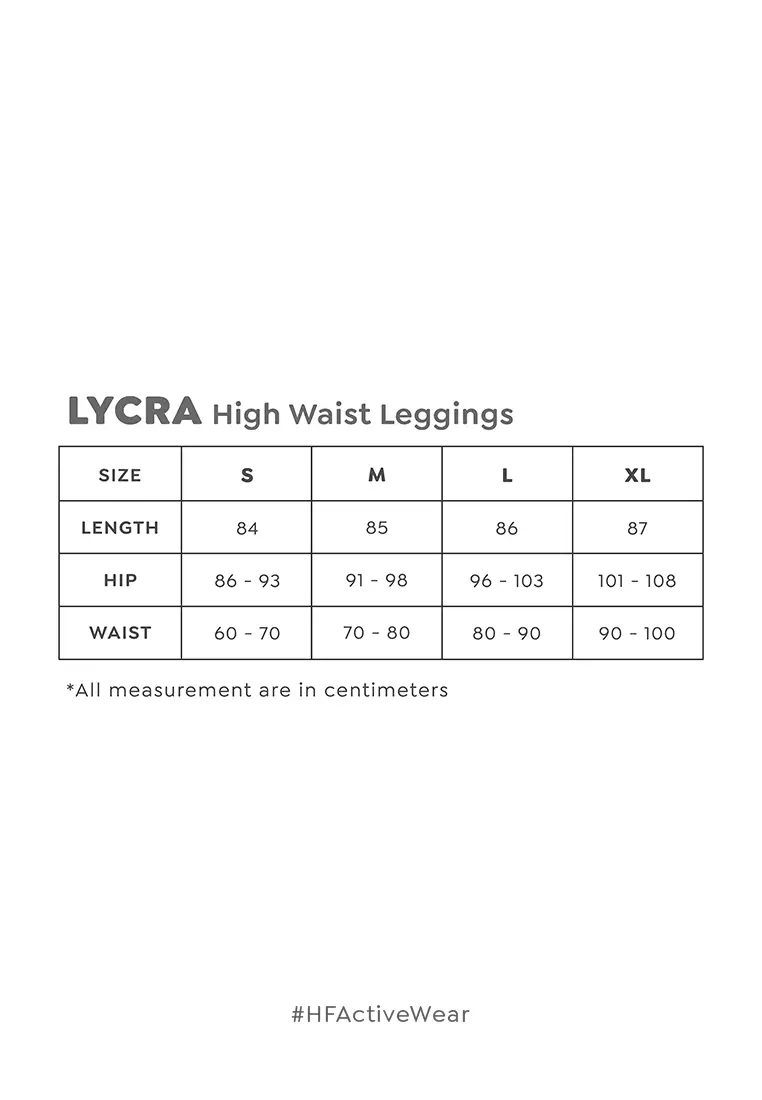 HAPPYFIT LYCRA High Waist Premium Leggings Midnight Blue