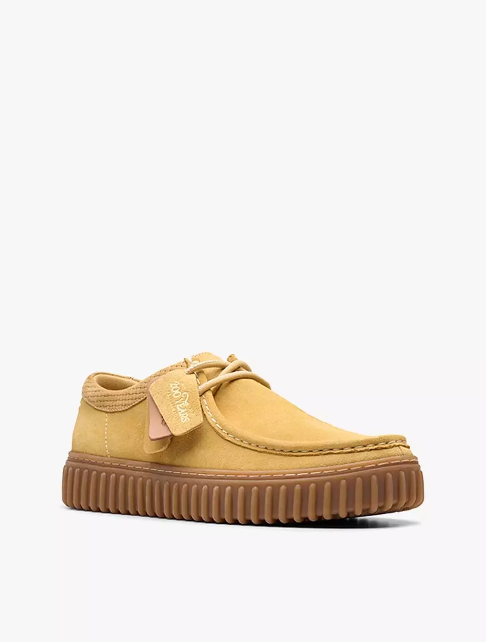 Clarks Torhill Lo Golden Tan Suede