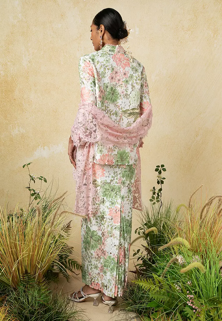 JELITA KEBAYA WITH SELENDANG SET