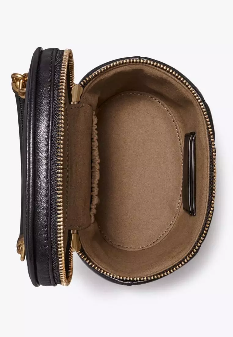 Tory Burch Kira Vanity Case Black