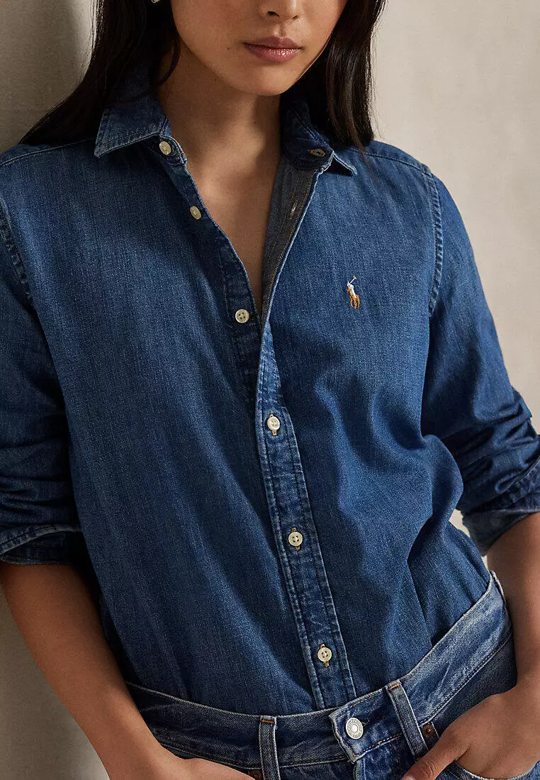 Slim Fit Denim Shirt