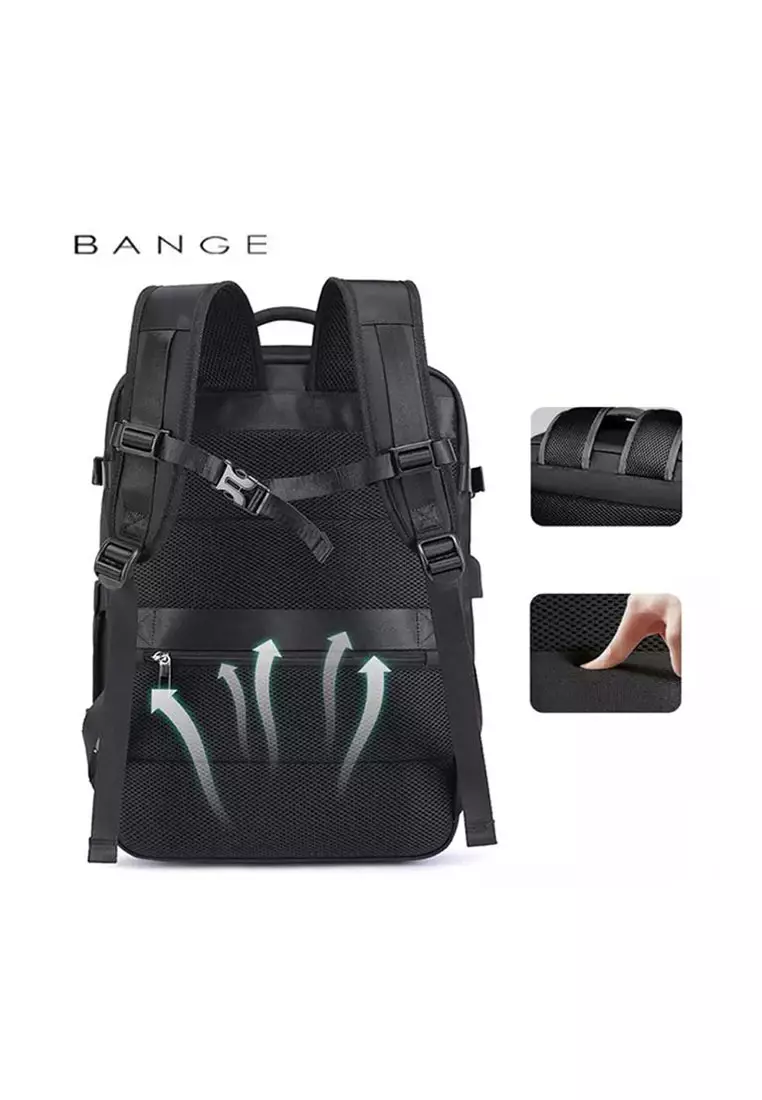 Bange BG1801 15.6 Inch Laptop Backpack Travel Bag – Blue