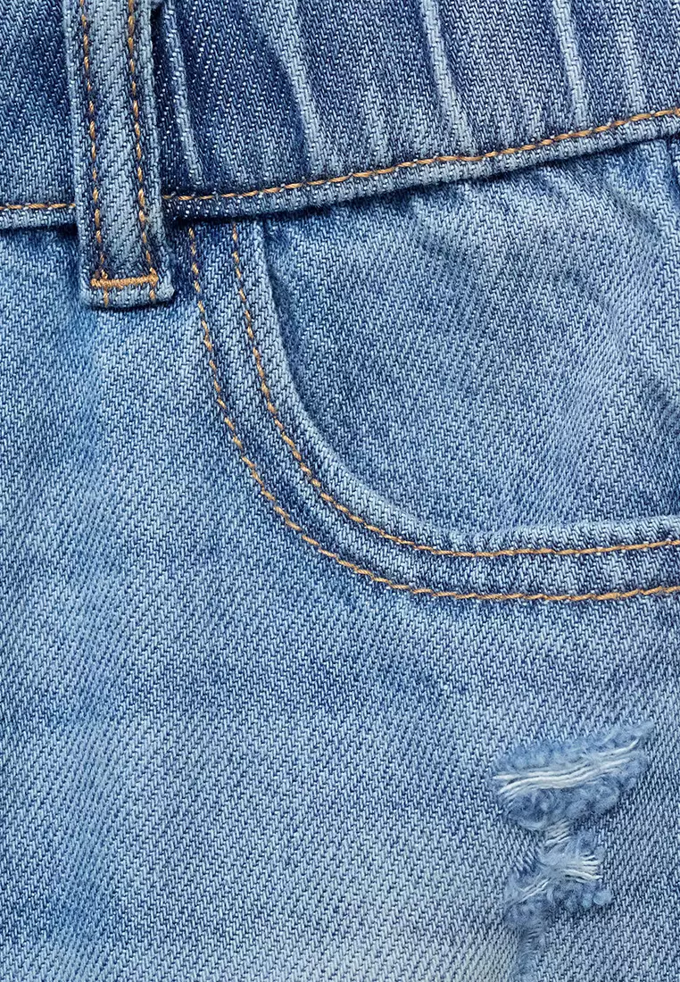 Straight Cotton Jeans