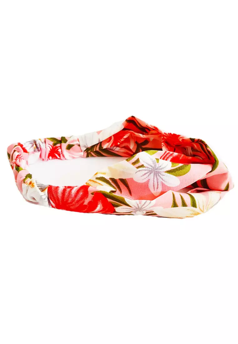 Twisted Headband Fiesta Pink