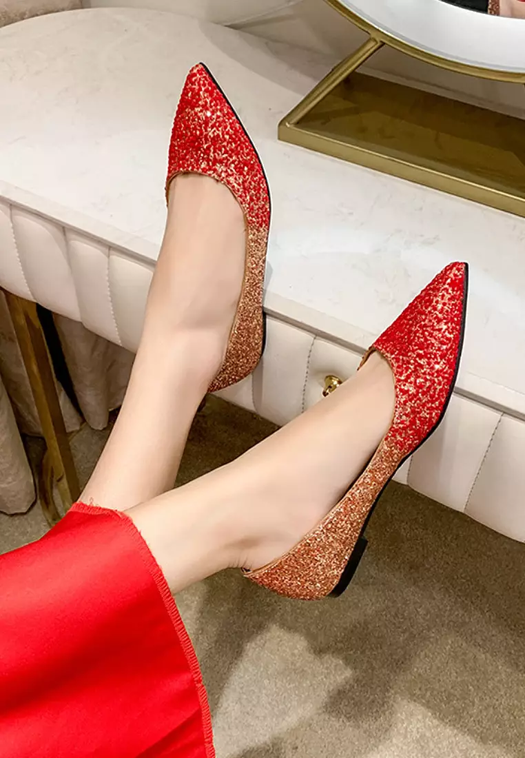 Buy Twenty Eight Shoes VANSA Two Tone Sequins Evening and