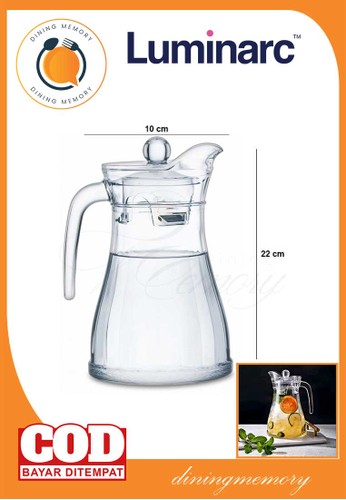 Jual Luminarc Luminarc Teko Bucolique Pitcher Water Jug 1300ml Per Pcs Original 2022 Zalora 3614