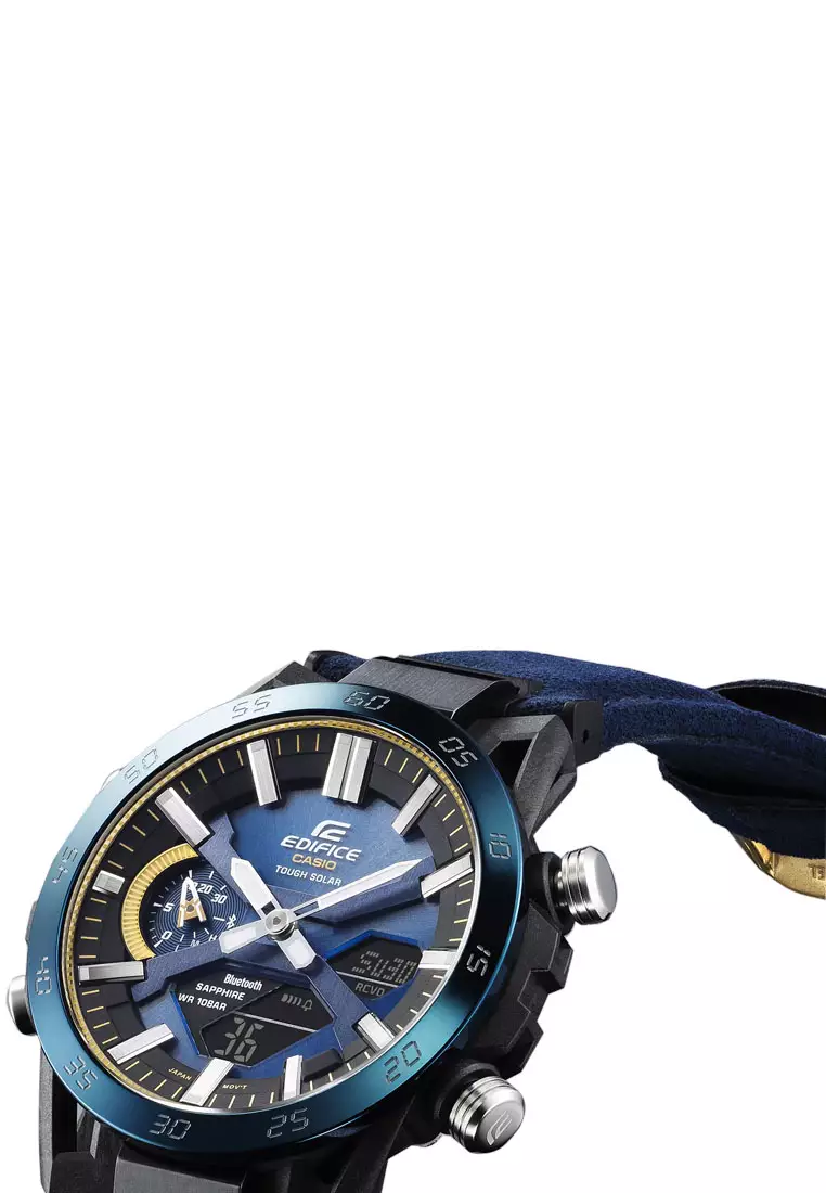 Edifice 50th Anniversary Collection Digital Analog Solar Watch ECB-2000SS-2A