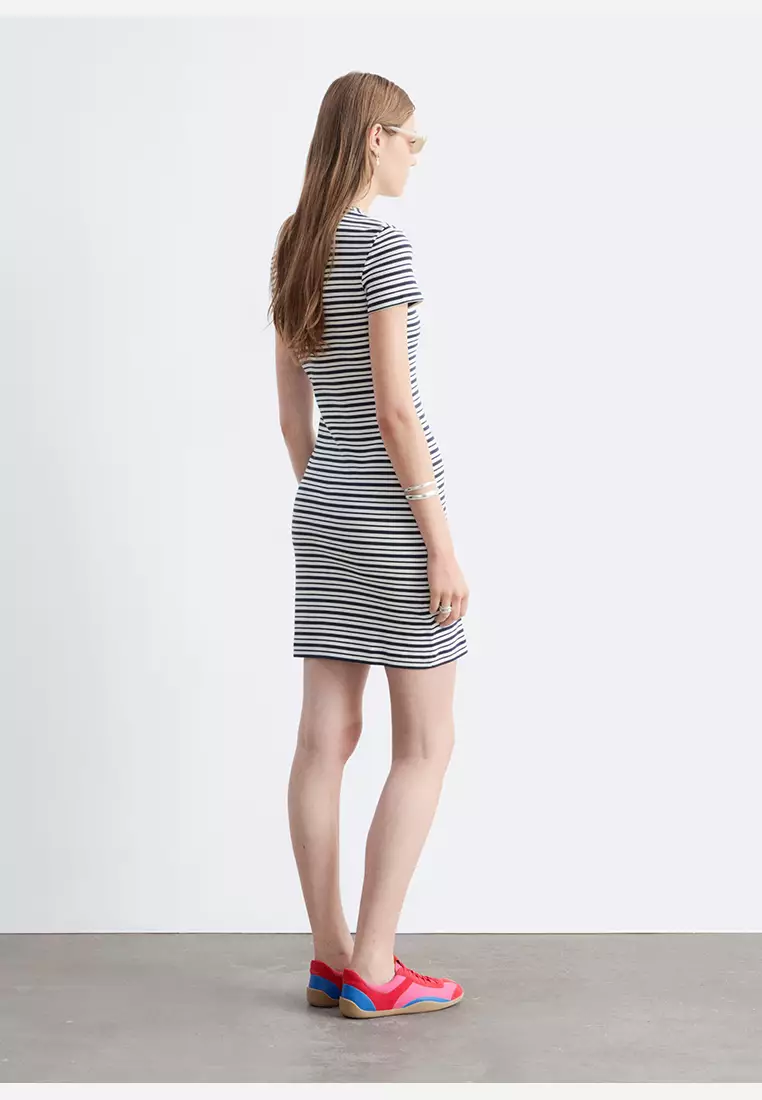 Cotton Jersey Mini Dress