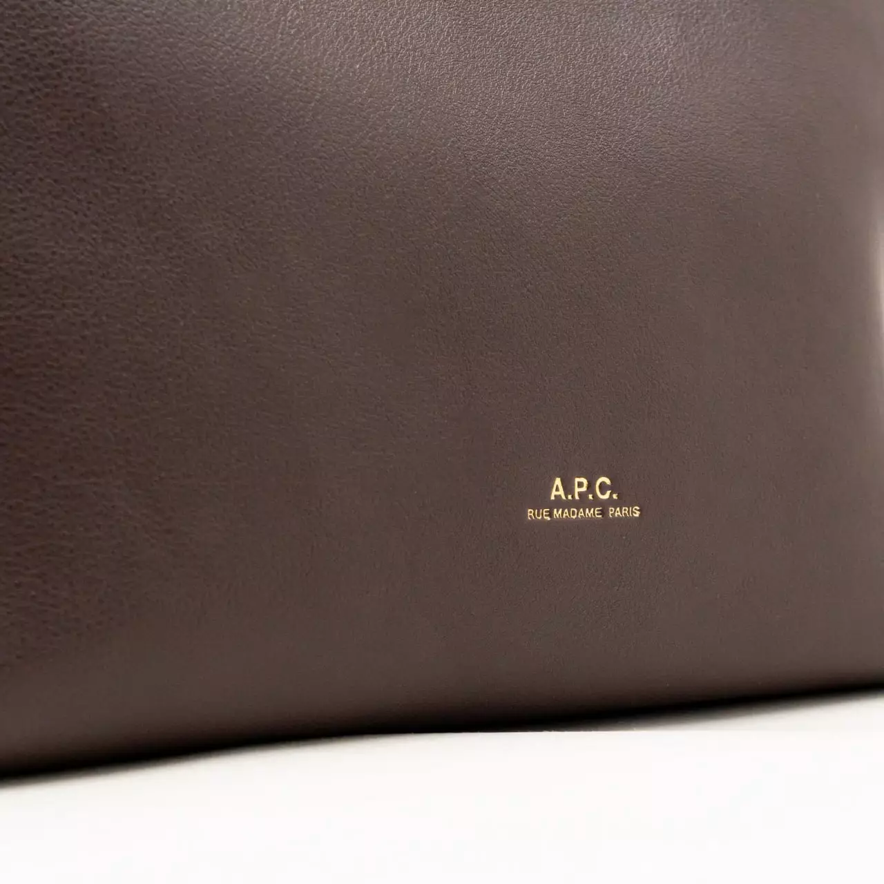 A.P.C. Women Ninon Mini Crossbody Bag With Engraved Logo On The Front And Adjustable Ecoleather Strap Brown Women main image 1