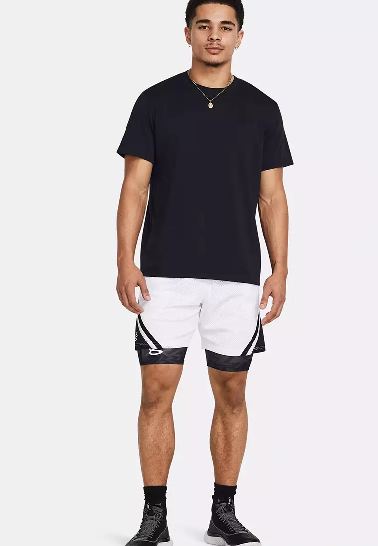 Curry Mesh 8" Shorts