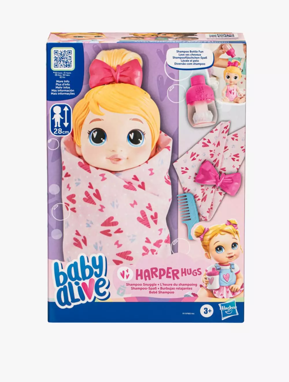Baby Alive Shampoo Snuggle Harper Hugs  - BYAF9119