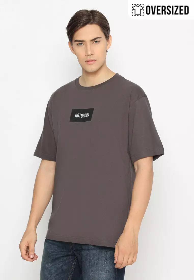 RBJ T-Shirt Cotton Oversized Pria 2079330041