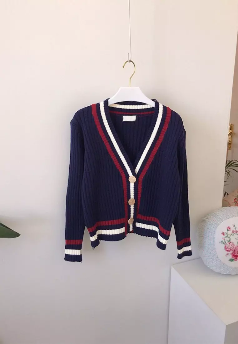 Fashionable Knit Cardigan Set SED888028GT549