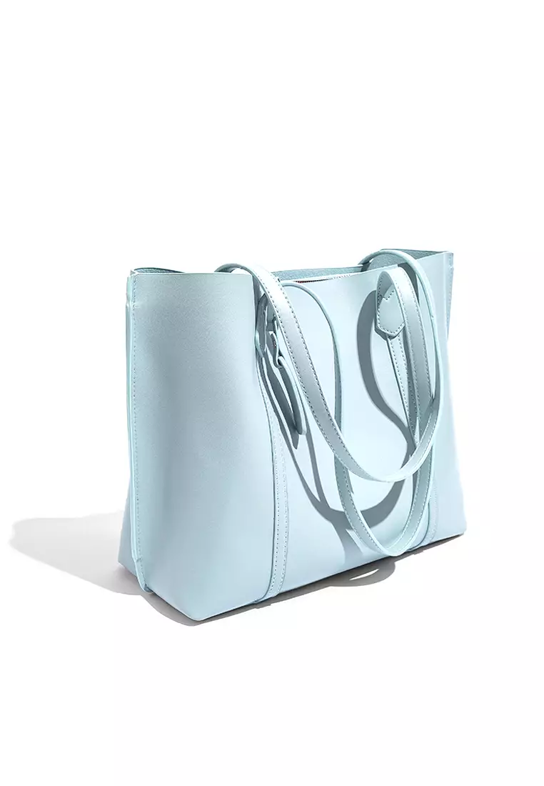 Stylish Faux Leather Tote Bag DP8157