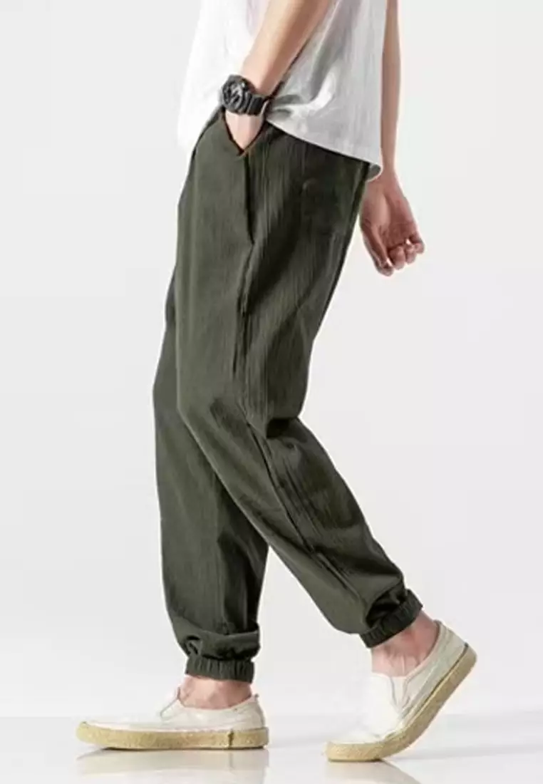Japanese Style Tapered Cargo Pants K29QT713