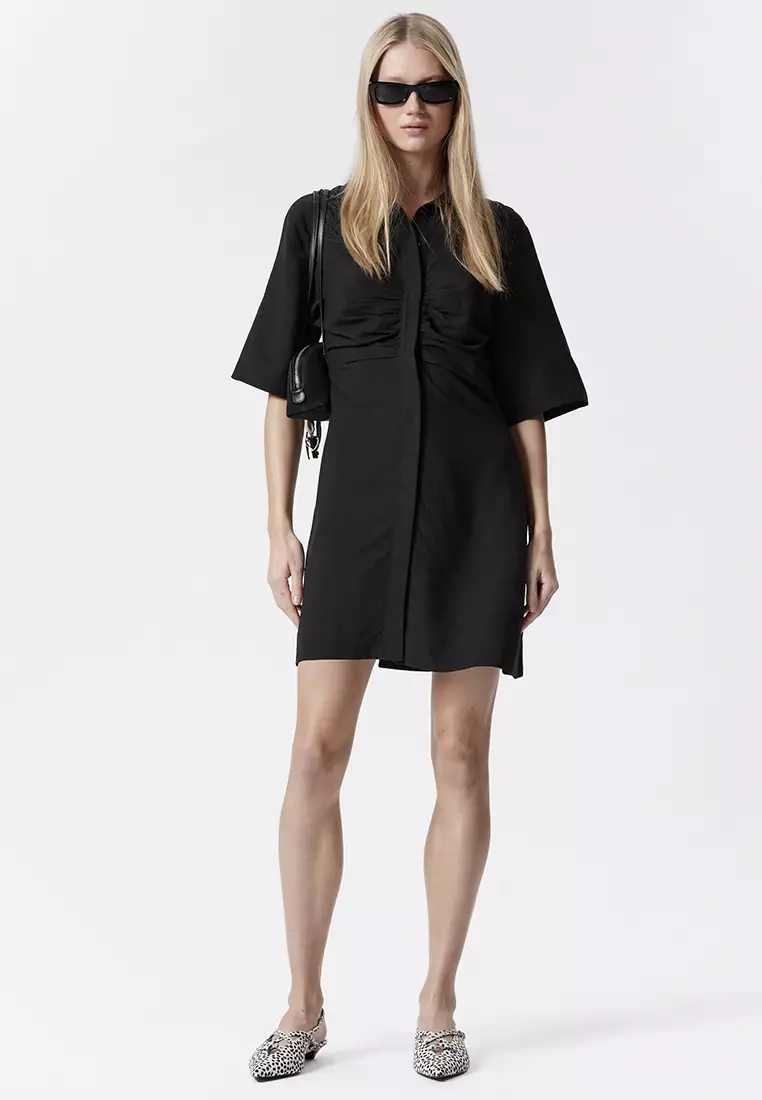 恤衫連身迷你裙