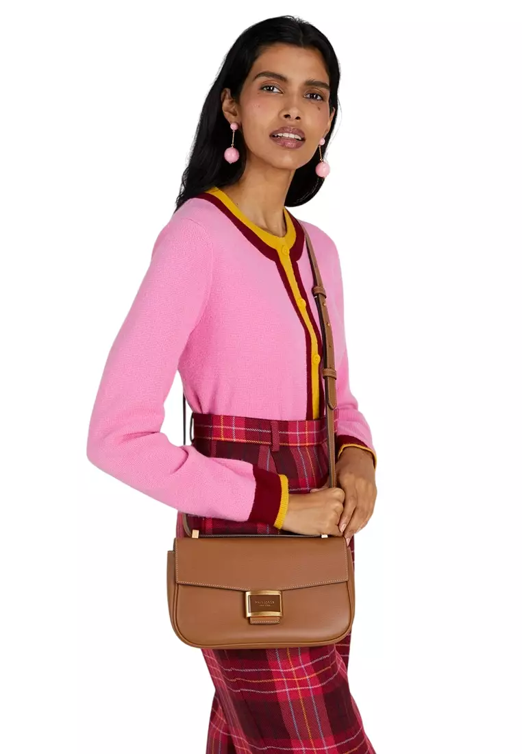Kate KATE SPADE Kayla Small L-zip Wallet Warm Gingerbread KK056