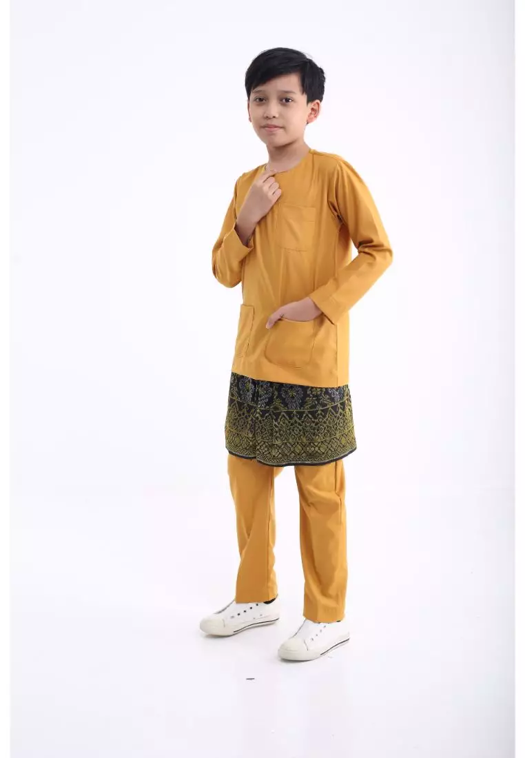 Baju Melayu Teluk Belanga Kids