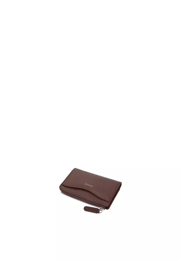 L-Zip Card Wallet - Coconut