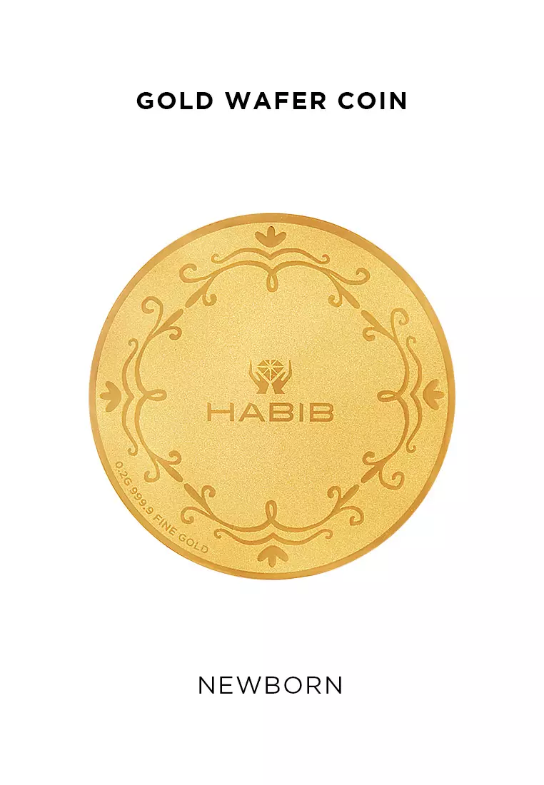 HABIB Joy Collection | 999.9 Gold Wafer Coin (0.20g)