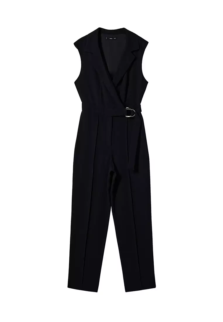 Buy Mango Belt Wrap Jumpsuit 2023 Online | ZALORA Philippines