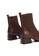 Twenty Eight Shoes brown Socking Leather Ankle Boots YLT306-1 5BDFCSH3FD9455GS_3