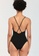 LYCKA black LWD7288-European Style Lady Swimsuit-Black 4FAAAUS6C16AA0GS_3
