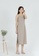MMRS. Garb brown Odessa Side Button Dress - Brown E91A0AA0E4B7A9GS_8