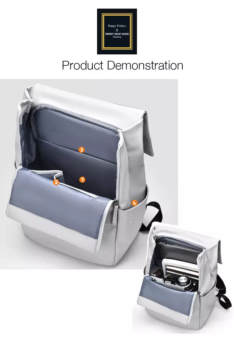 Large Capacity Composite Fabric Travel Backpack JW PC-2819