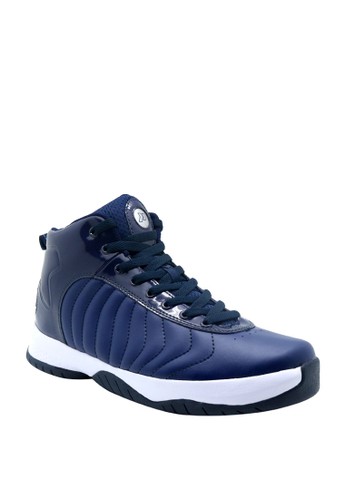 Jual Precise Precise Reino Sepatu Basket Pria  Navy 