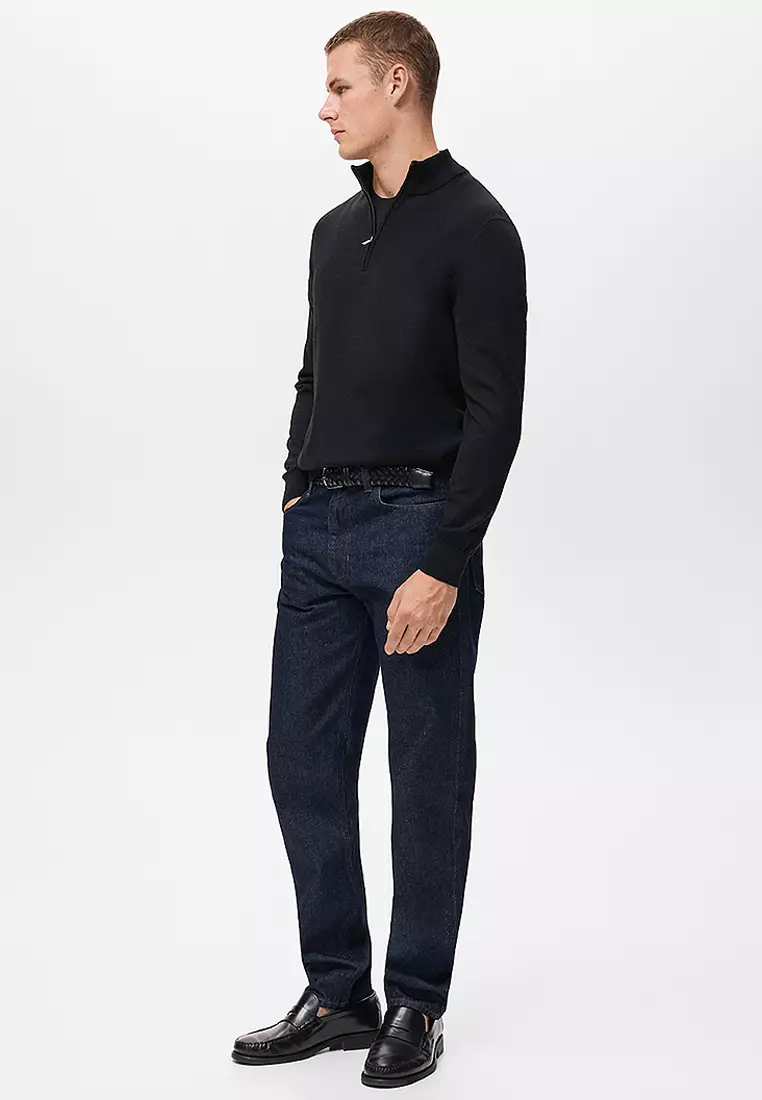 100% Merino Wool Perkins Neck Sweater
