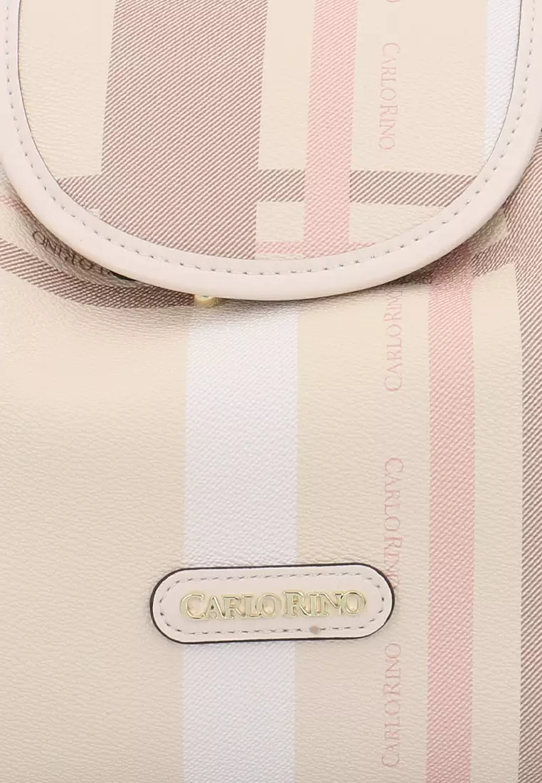 Buy Carlo Rino Matrix Series Cargo Bag S - Beige 2026 Online | ZALORA ...
