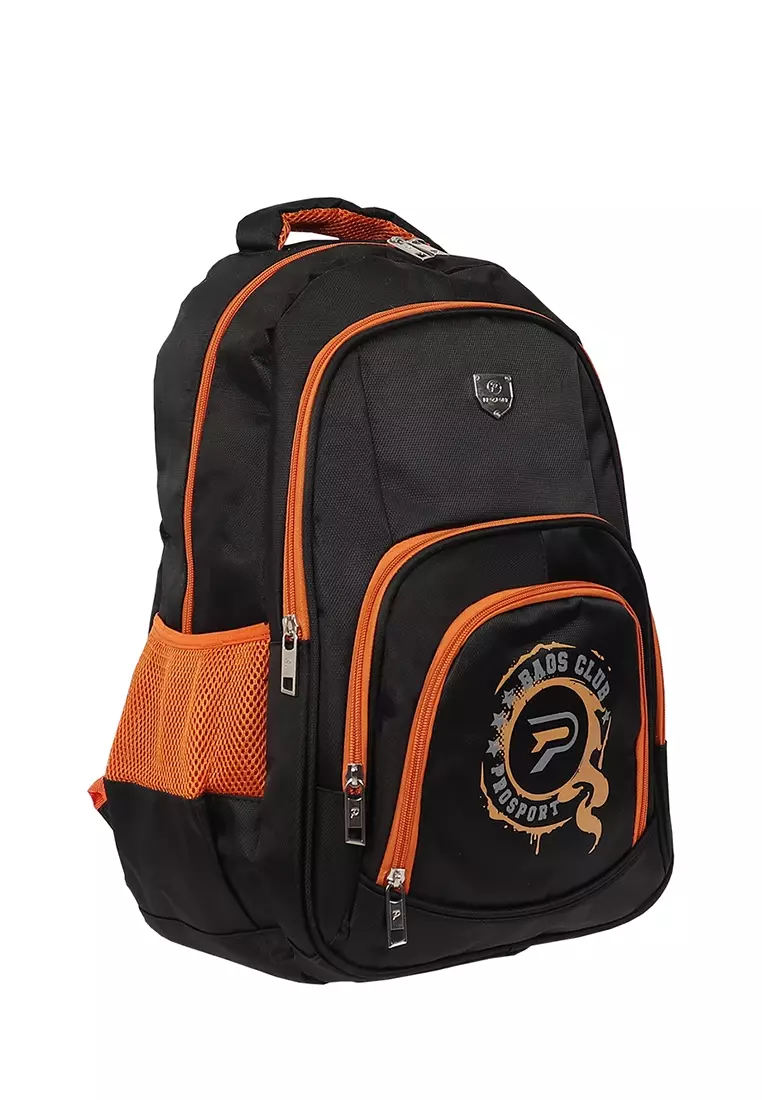 Backpack Prosport 2858-21 Black-Orange