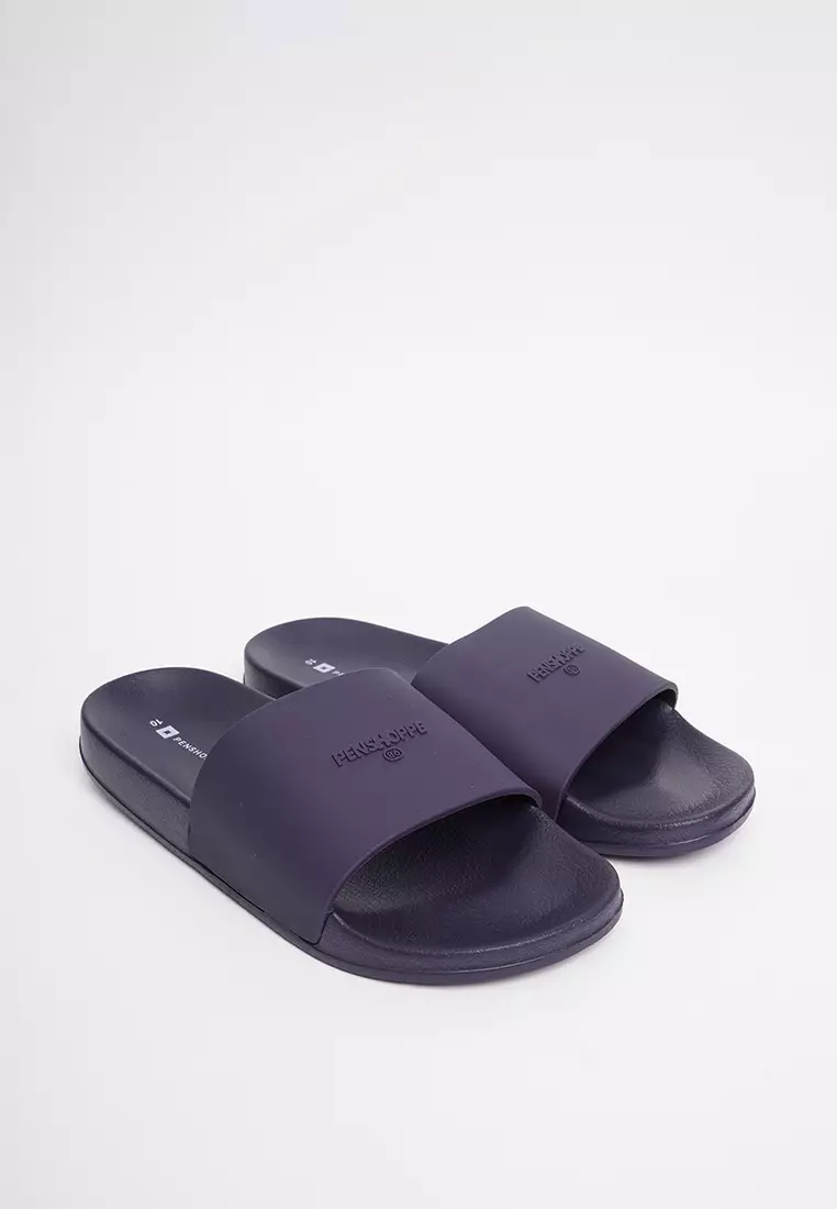 Discount on Penshoppe  shoes - SKU: Men's All Rubber Slides With Branding