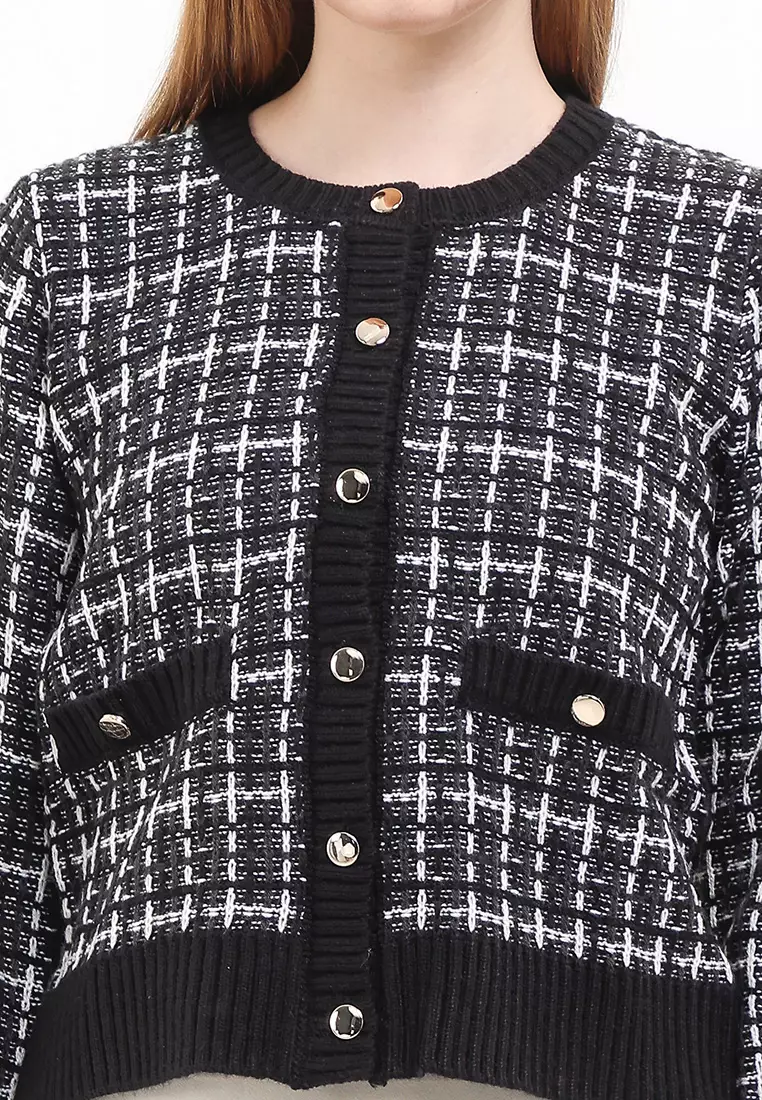 955 Barare Tweed Cardigan