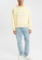 ESPRIT yellow ESPRIT Oversized sweatshirt with zip pocket FE84AAADAE9FAFGS_4