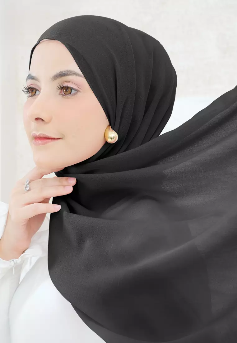 Cotton Bee - Ramya Shawl | Pashmina Viscose - Black