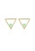 Rouse gold S925 Korean Geometric Stud Earrings 3B462ACB1F26AAGS_1