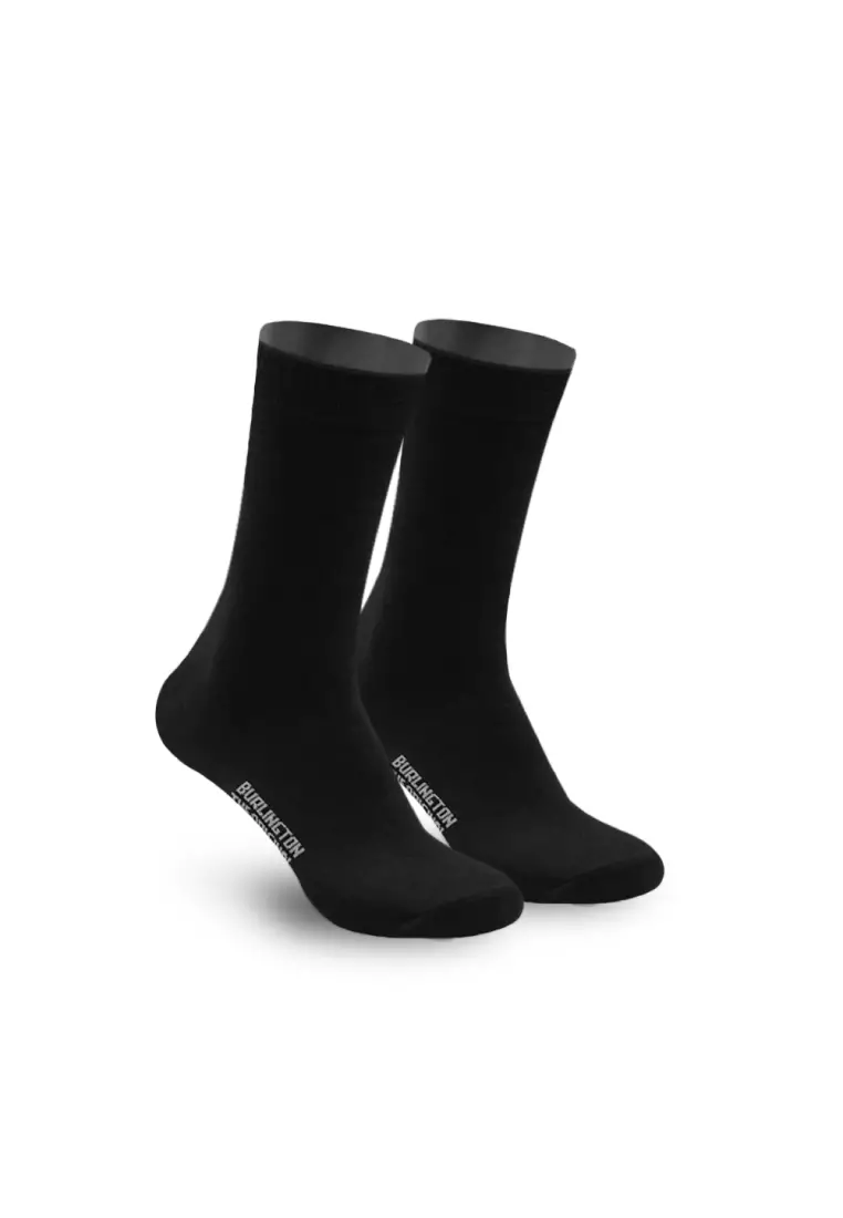 Burlington Ladies' Cotton Thin Casual Crew Socks 3 Pairs in a Pack BLC-148